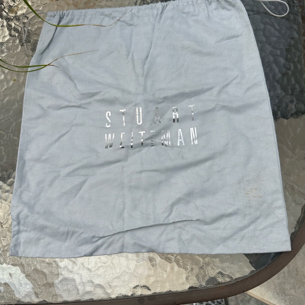 Stuart Weitzman Gray dust bag